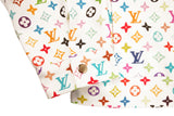 Custom multicolor LV monogram jacket