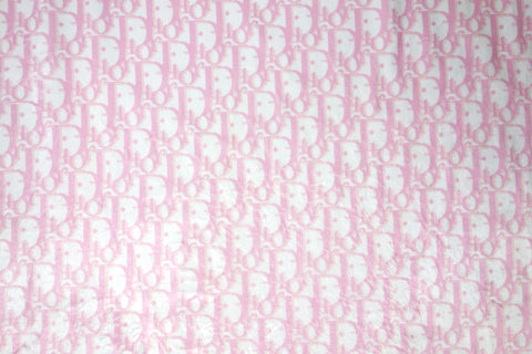 Cozy brown Wellsoft fabric with GG Monogram print, – logofabrics